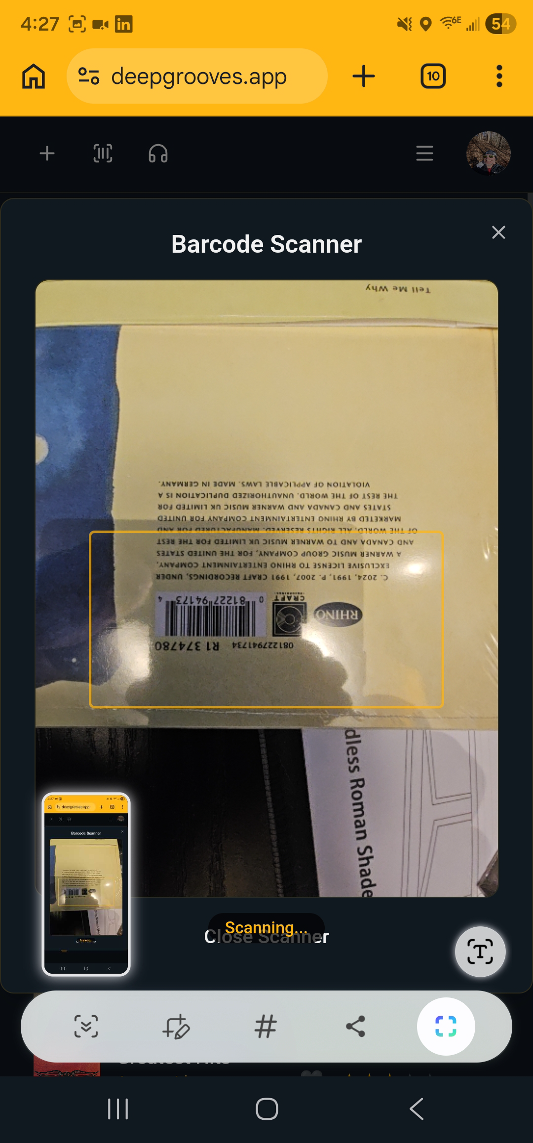 Scan the barcode