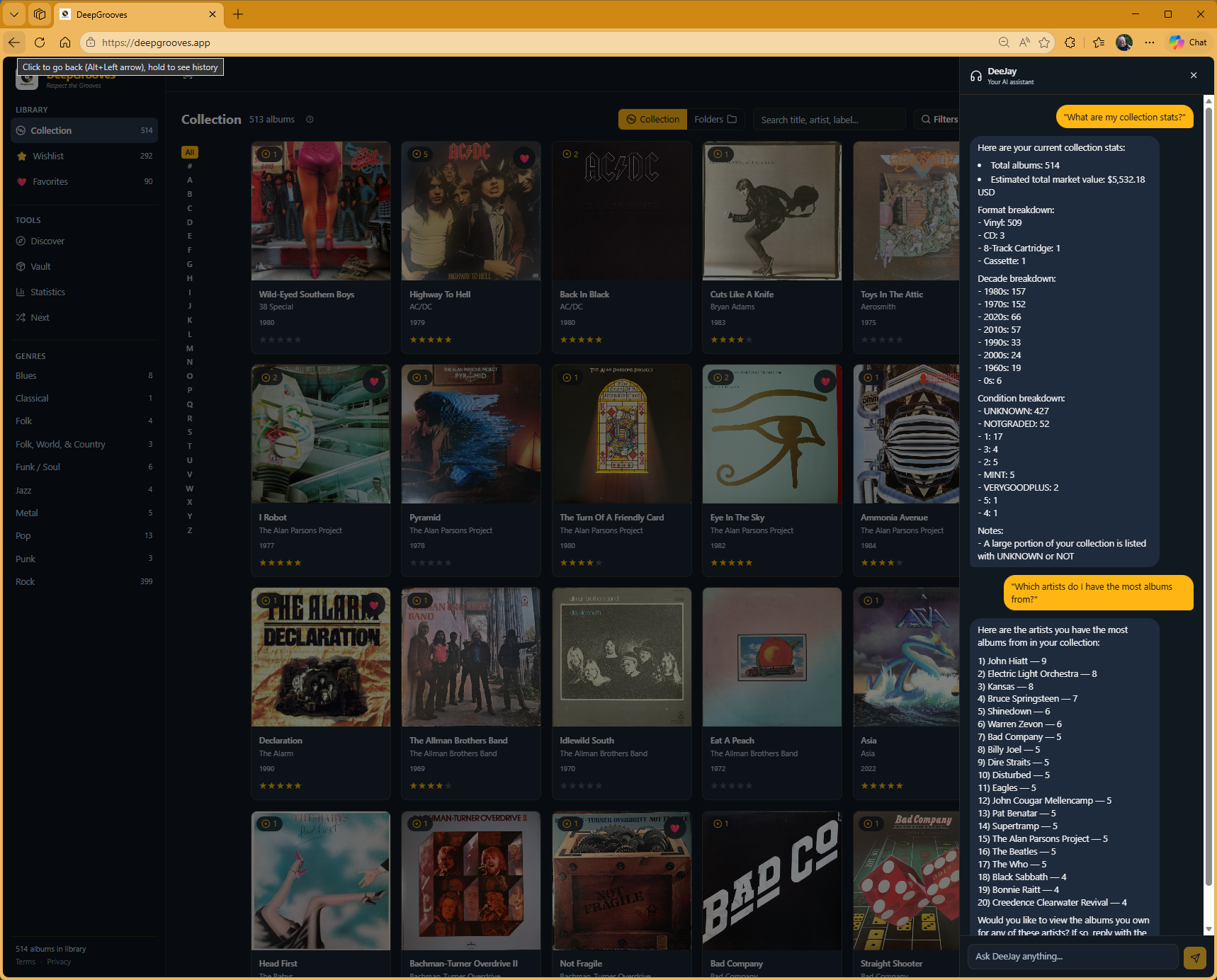 DeeJay AI assistant
